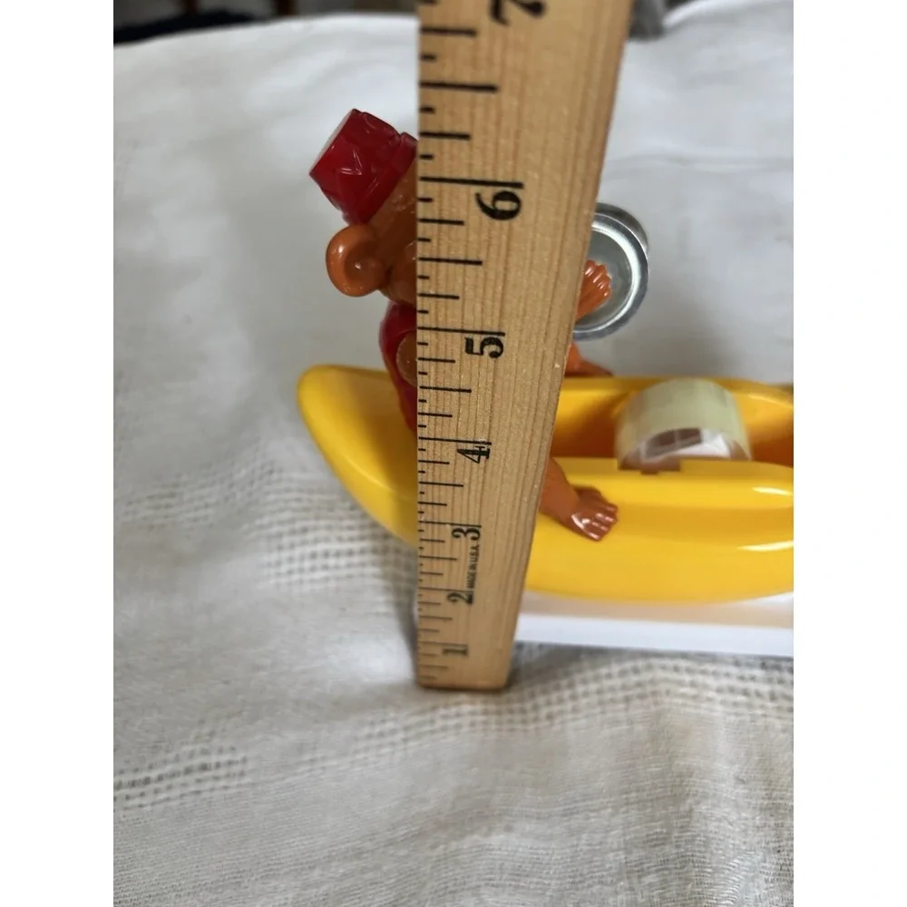 Clapping‎ Monkey Tape Dispenser with Cymbals Fun Animal Desk Decor 1 in